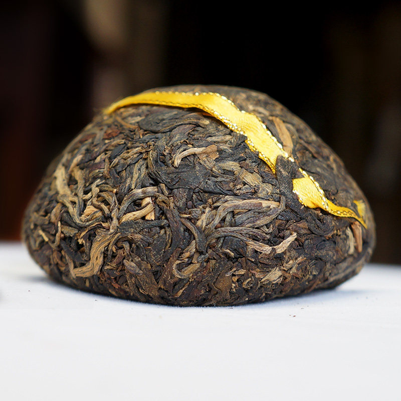 萃饮茶叶云南普洱茶 下关沱茶2009年下关金丝沱茶 生茶 100g一盒