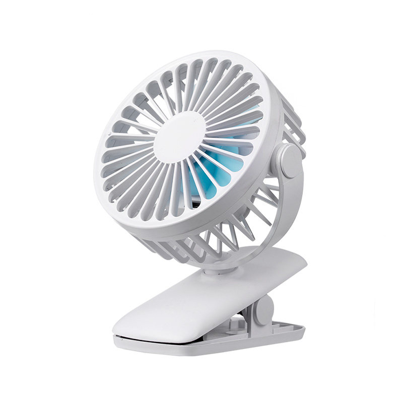 迷你小风扇 usb可充电随身便携式夹扇超静音手持办公室桌上手拿夹式车