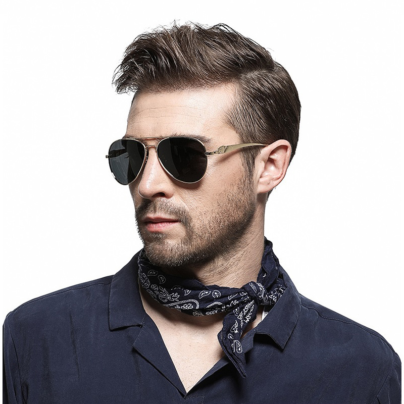 近视墨镜豹子金属太阳镜配有度数散光时尚男士太阳眼镜