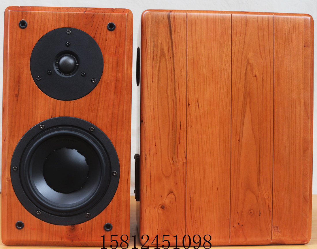 惠威d6.8bq2dn-a11高保真书架成品音箱天然樱桃hifi音箱