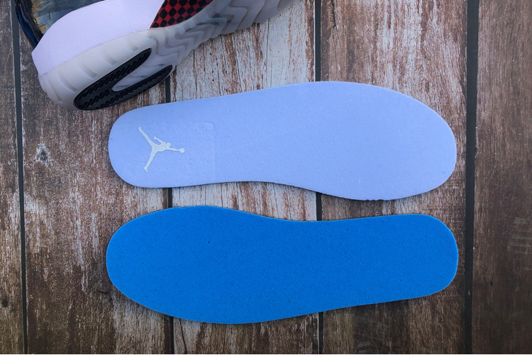 适配aj1鞋垫原装吸汗防臭运动男女aj6黑脚趾禁穿篮球鞋zoom鞋垫