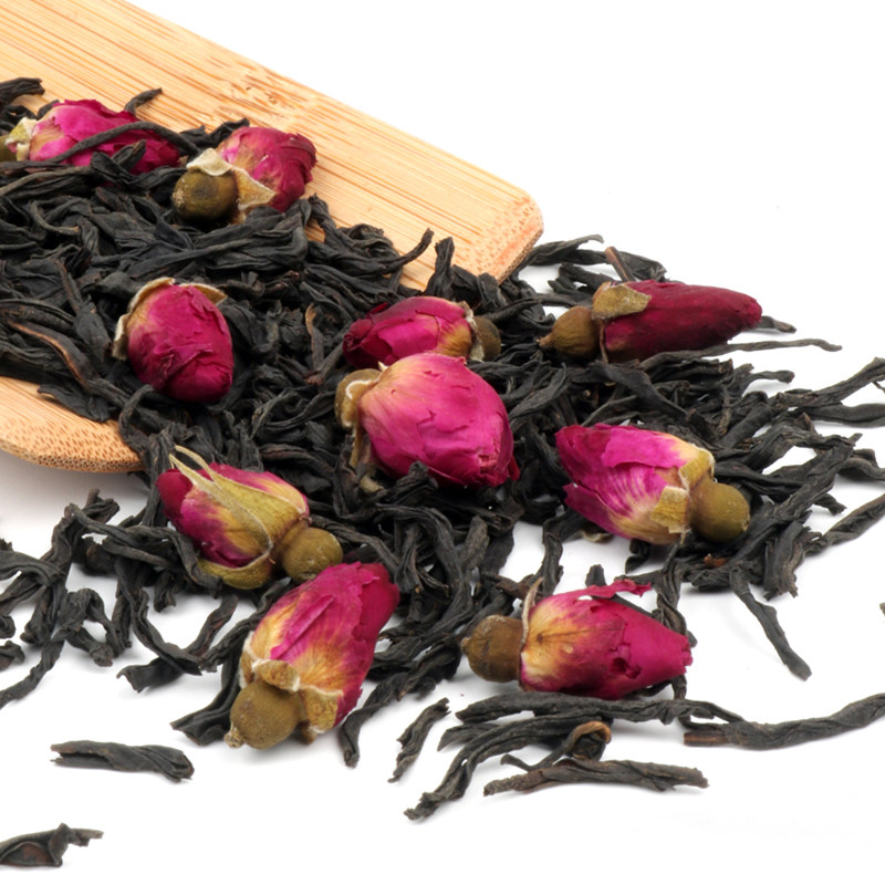 【买1送1】共40包玫瑰红茶三角袋泡茶 玫瑰花茶红茶花草茶叶茶包