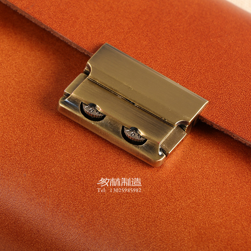 旅行密码锁笔记本锁牛皮手工复古真皮日记本记事本办公活页私密本