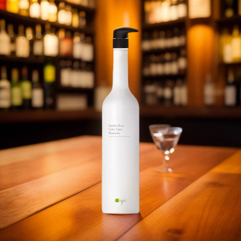 欧莱德香槟玫瑰洗发水1l护色锁色香味宜人修复洗发水