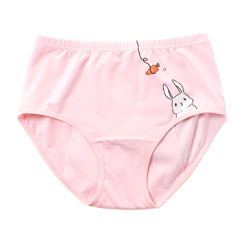 久岁伴女童生理专用内裤少女月经期防漏12岁女孩内裤