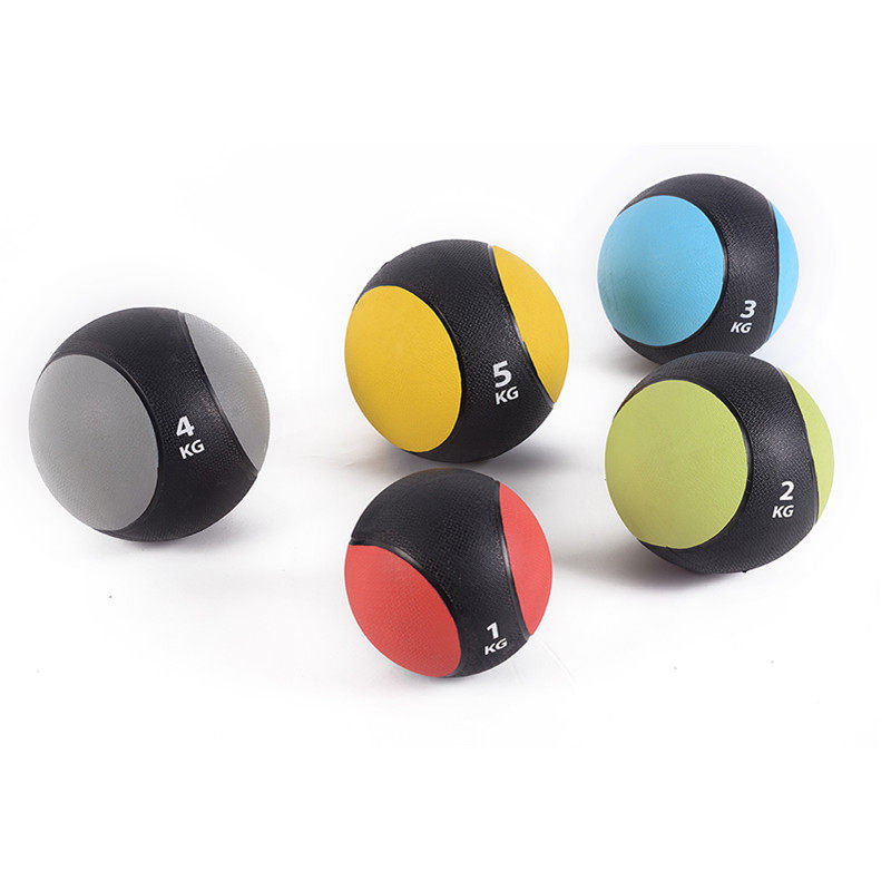 健身球橡胶实心球重力重量球药健身房私教健身球