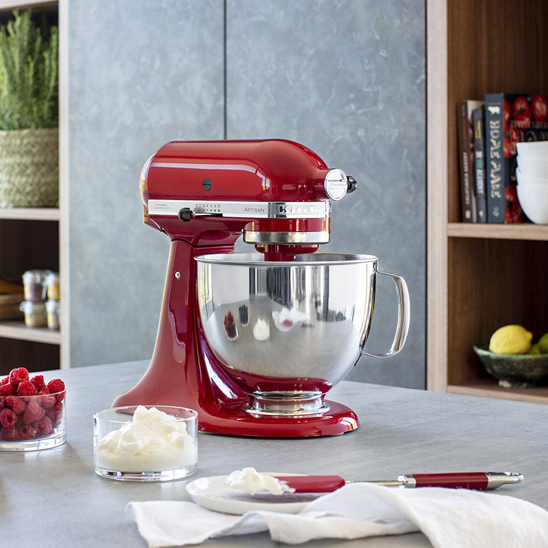 美国kitchenaid厨师机5ksm125c5qt抬头48l多功能搅拌料理机厨师机