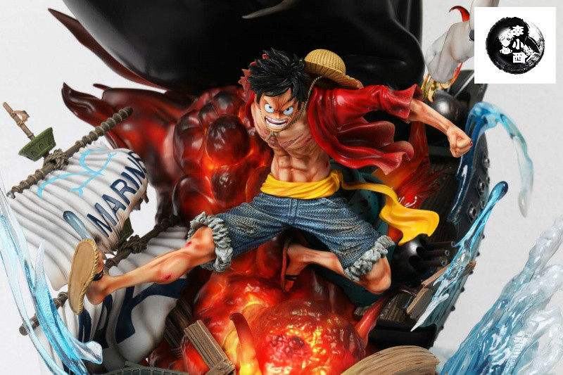 手办限量路飞三档jcnaga李小西弟弟小西gk海贼王手办专区