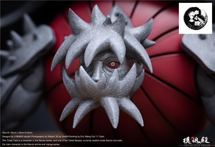 共鸣手办限量矶抚三尾系列尾兽李小西模魂lx手办