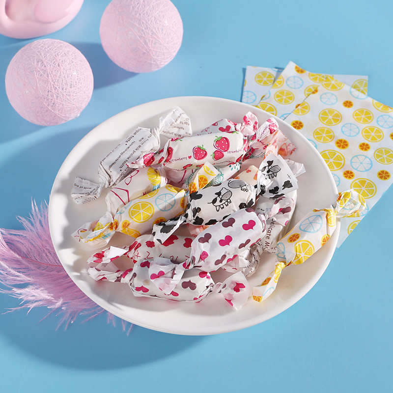 牛轧糖包装纸包装糖纸500张包糖果纸家用烘焙袋牛扎糖 烤乐仕