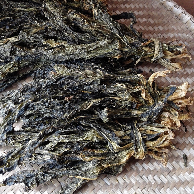 干菜农家自制日晒脱水蔬菜四川手工青菜干货脱水蔬菜