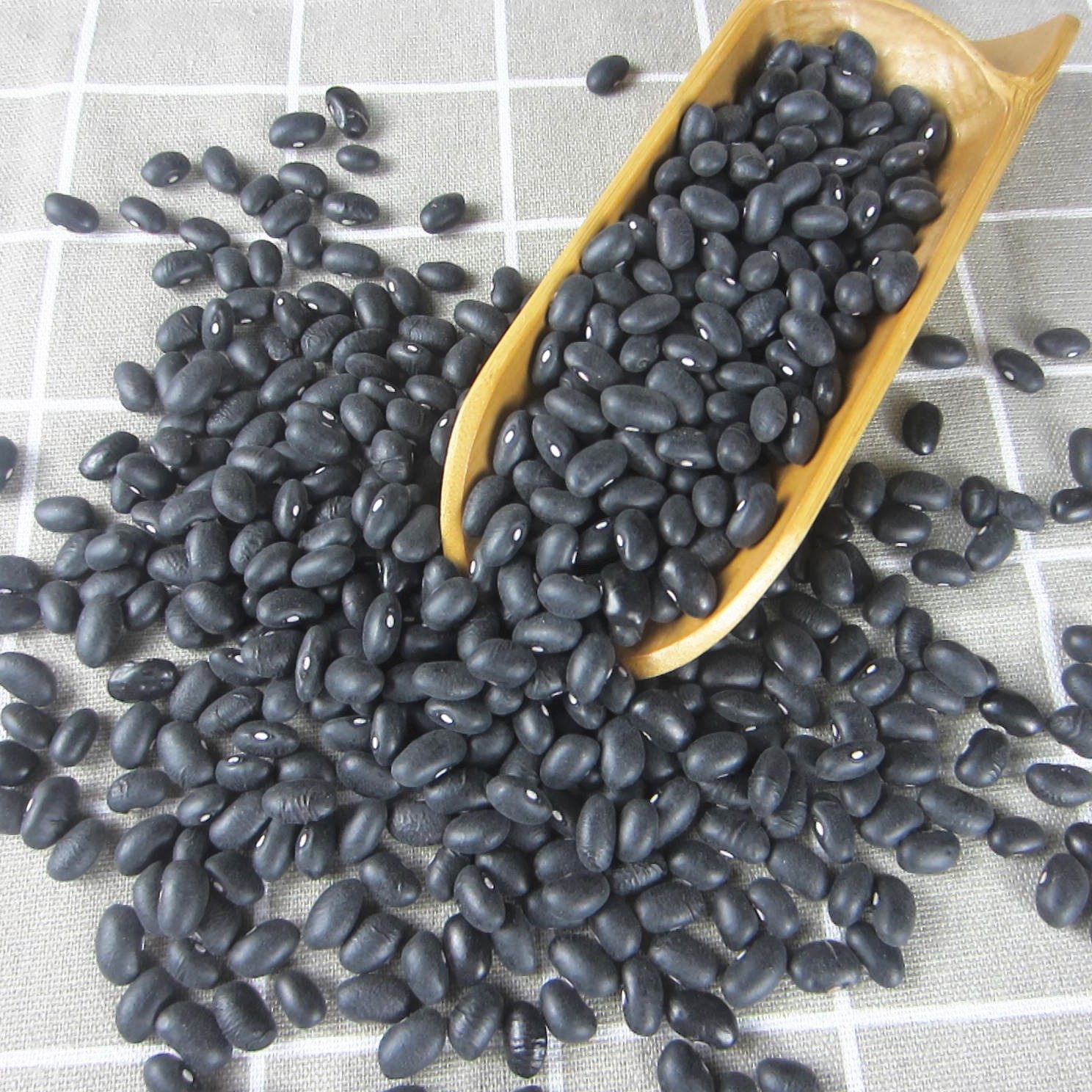 东北黑芸豆腰豆肾形白心芯饭豆馅黑小豆农家自产天然不染色乌10斤