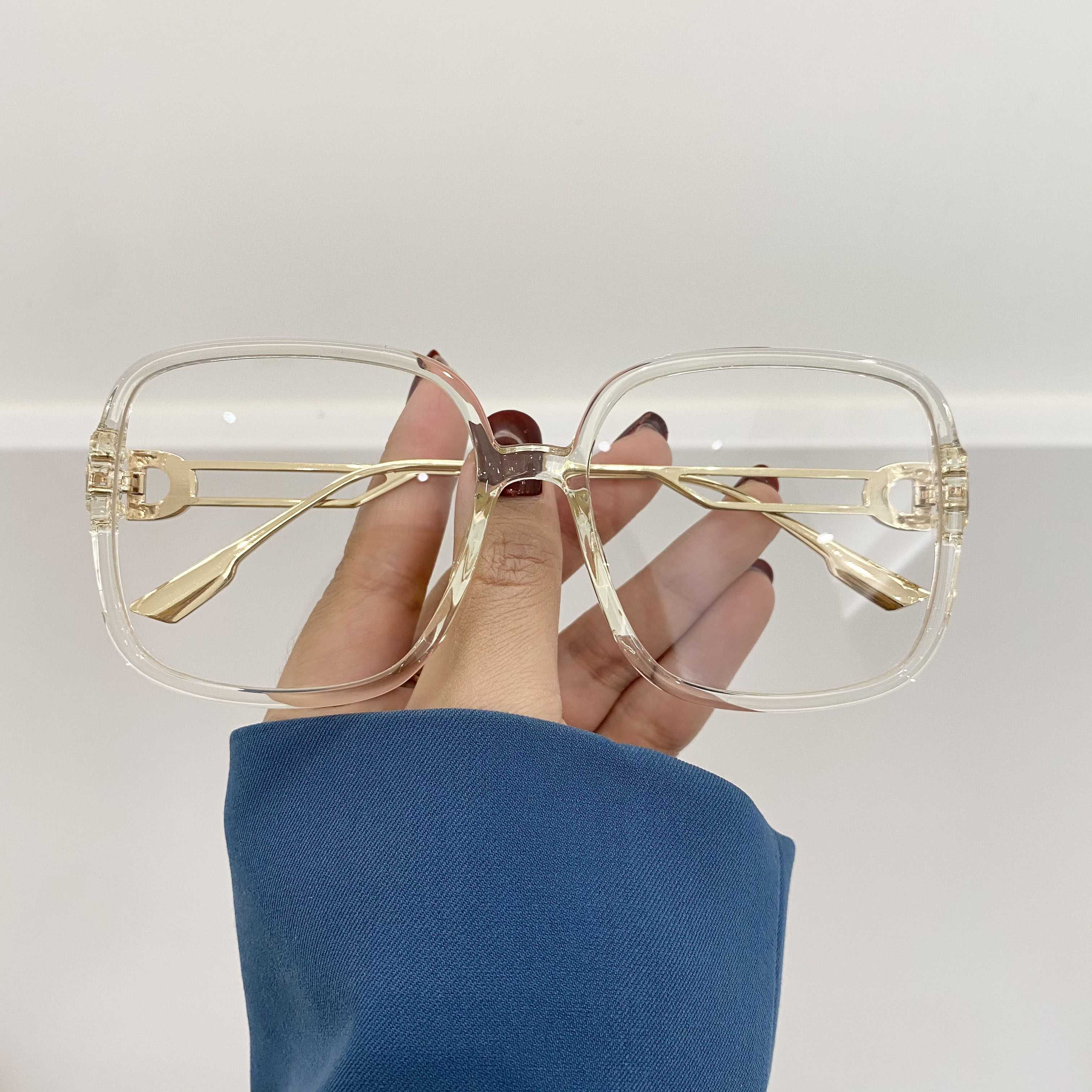 眼镜小红书同款防蓝粗框光眼女网网红眼睛框架眼镜架