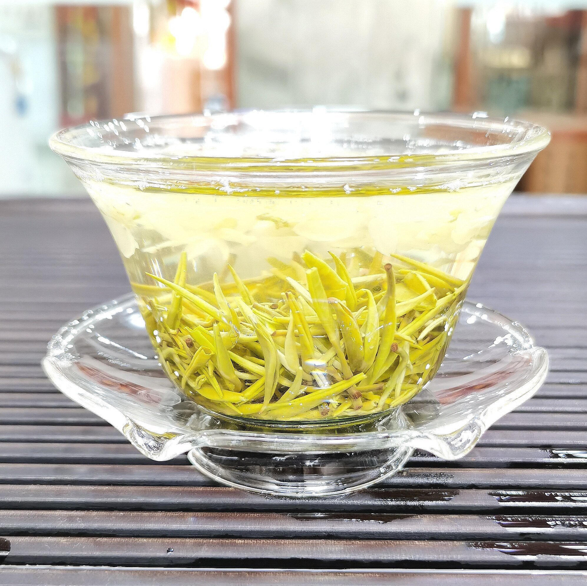 君子飘雪茉莉花茶浓香香型特级2021新茶茶叶正宗代用