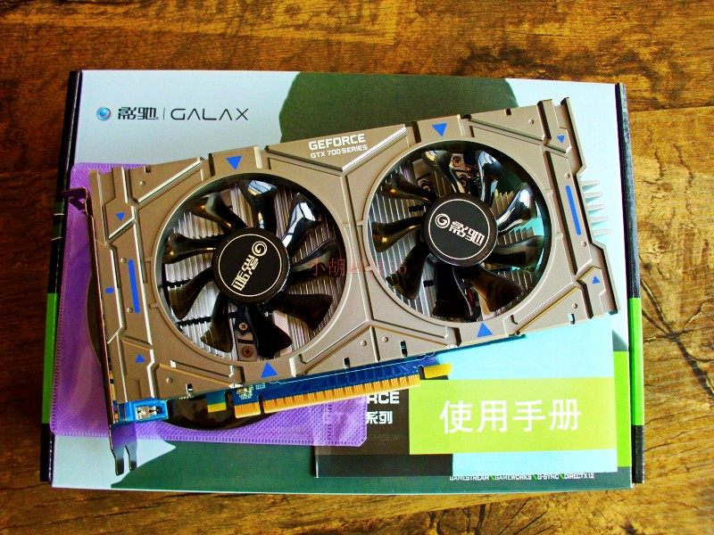 盒装影驰gtx750ti2g1g电脑台式机游戏图形吃鸡显卡