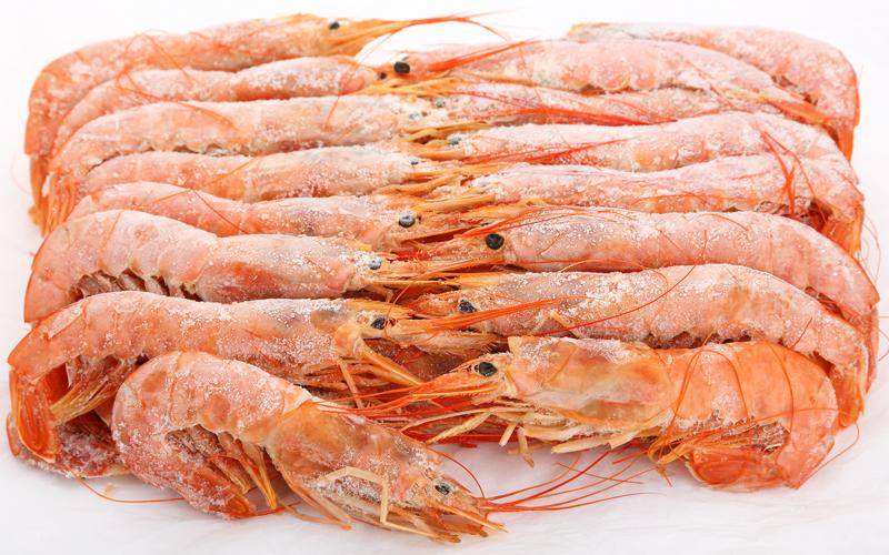 红虾船冻l1阿根廷深海速冻一号野生大红4斤冻虾