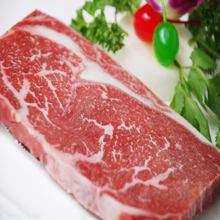 雪花牛肉澳洲鲜冻牛排冷冻500g生牛肉