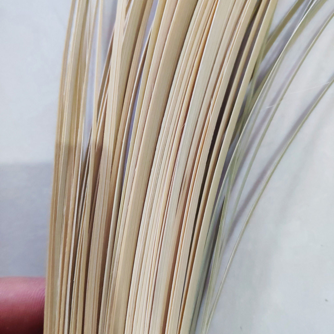 竹编学生diy作业手工竹片薄竹蔑片竹皮园艺竹编