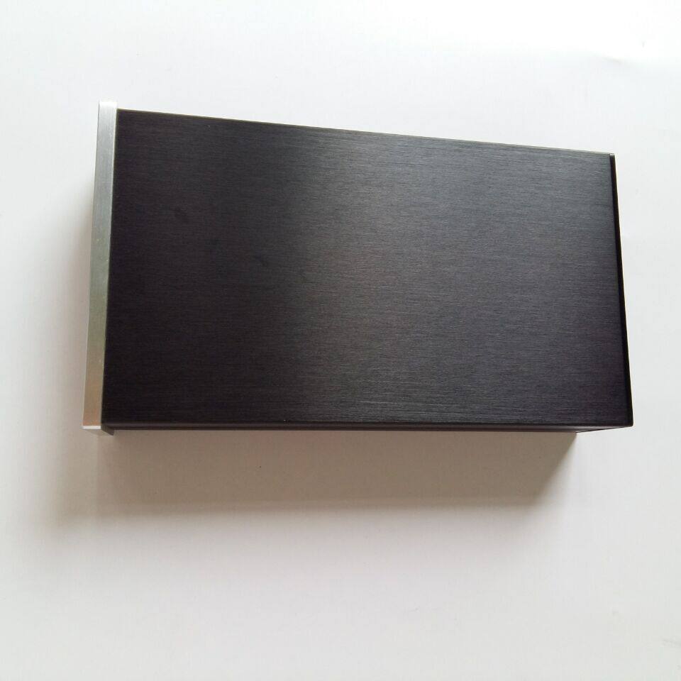 1506全铝拉丝高精度加工功放机箱