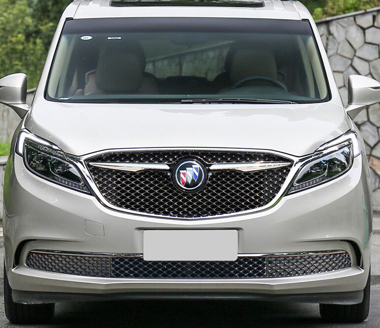 别克改装gl8中网1719款gl8avenir前脸格栅升高配件中网