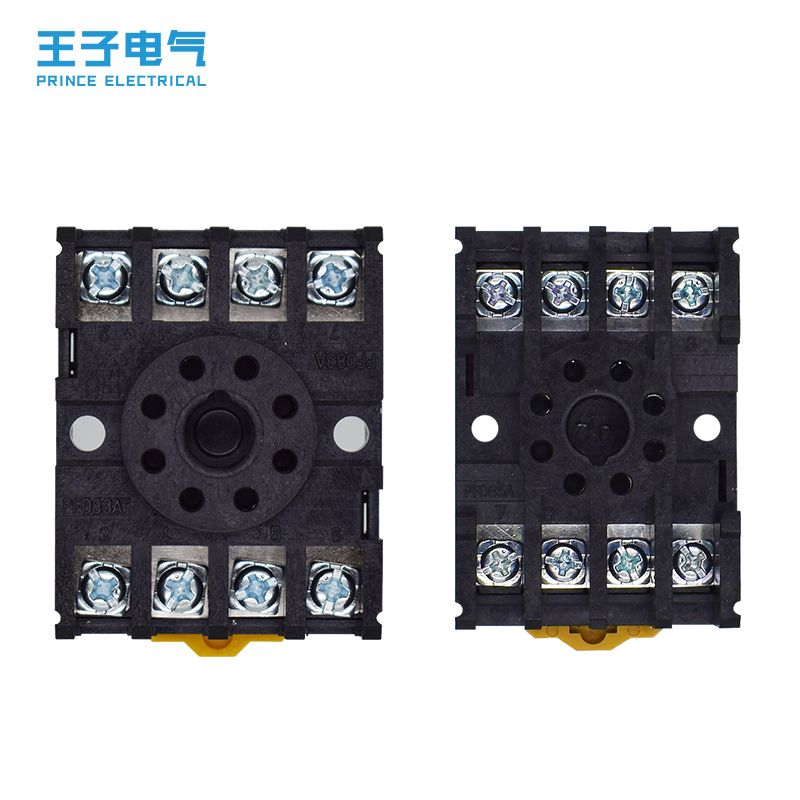 时间st3pah33mk2pjtx2cjqx10f8脚继电器底座pf083a电磁继电器