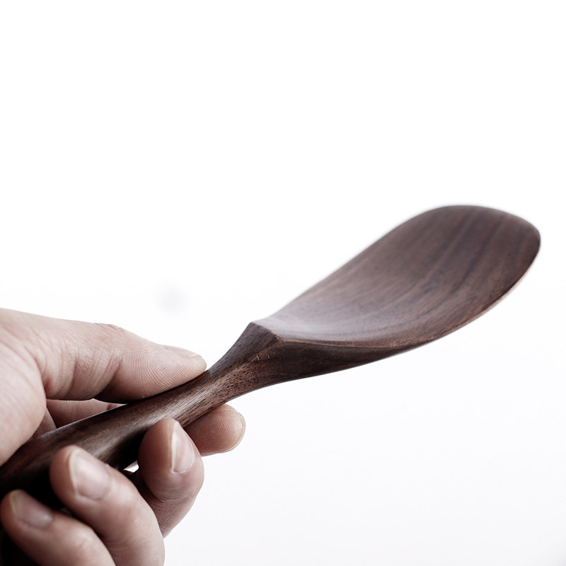 胡桃木实木电饭锅不粘米盛饭勺子咖啡搅拌拌勺木质饭勺