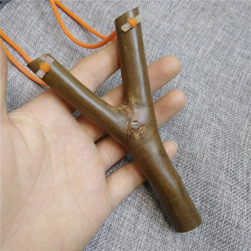 油茶木原叉弹弓圆皮筋专用童年的回忆手工制作户 外传统怀旧玩具