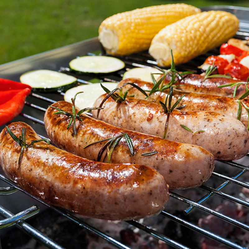 百倍倍德纽伦堡香肠2kg西餐猪肉早餐肠烤油煎香肠