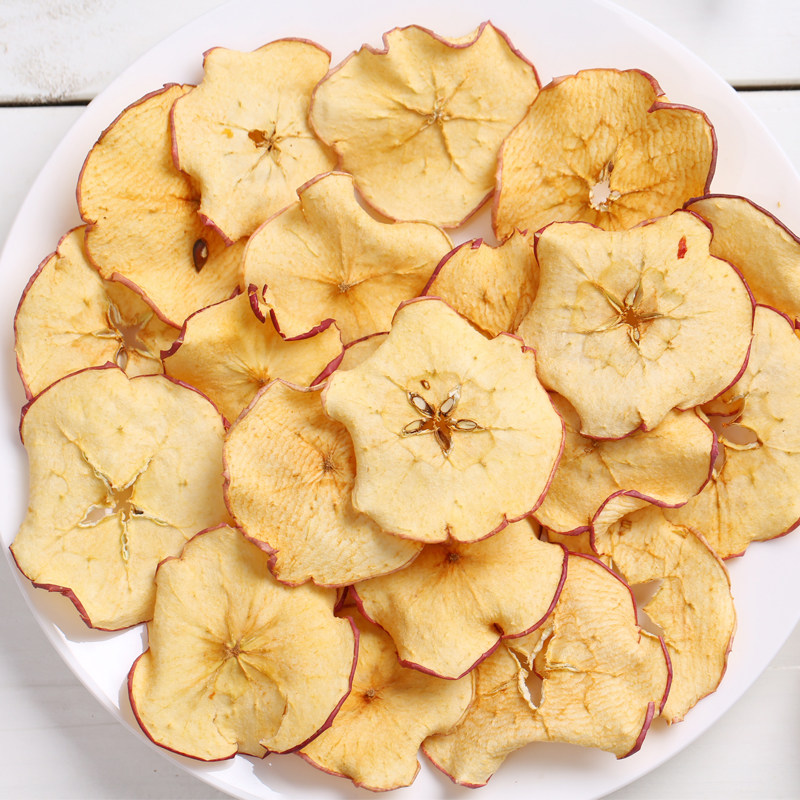 苹果手工无添加40g水果果茶泡水干片无油不加苹果干