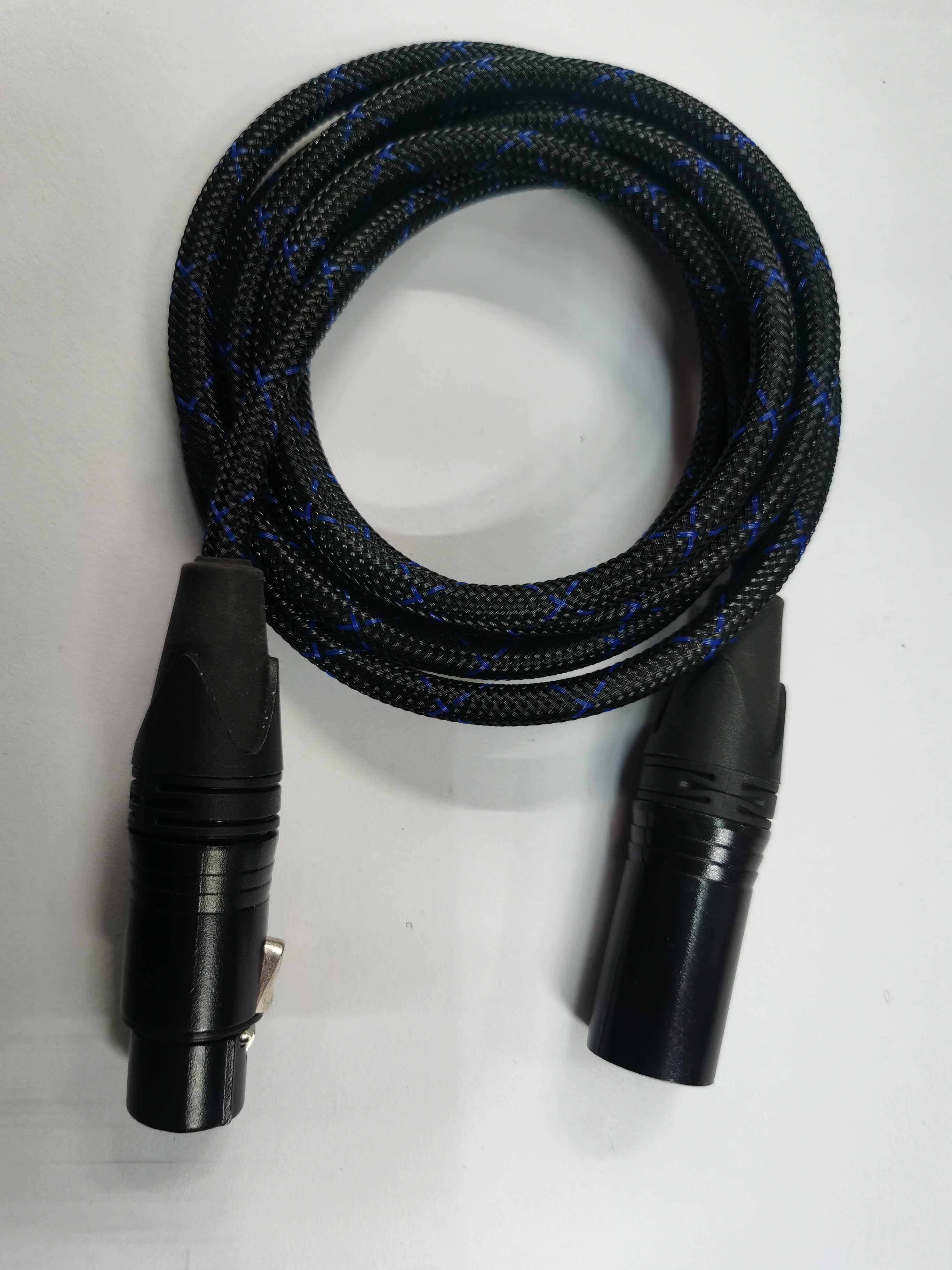 线卡高档话筒卡农龙公母头连接线调音功放信号线视频线