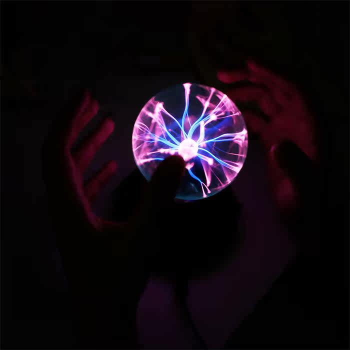 dt的店 抖音网红款神奇魔法球球体电流触碰发光可爱摆件走心礼物