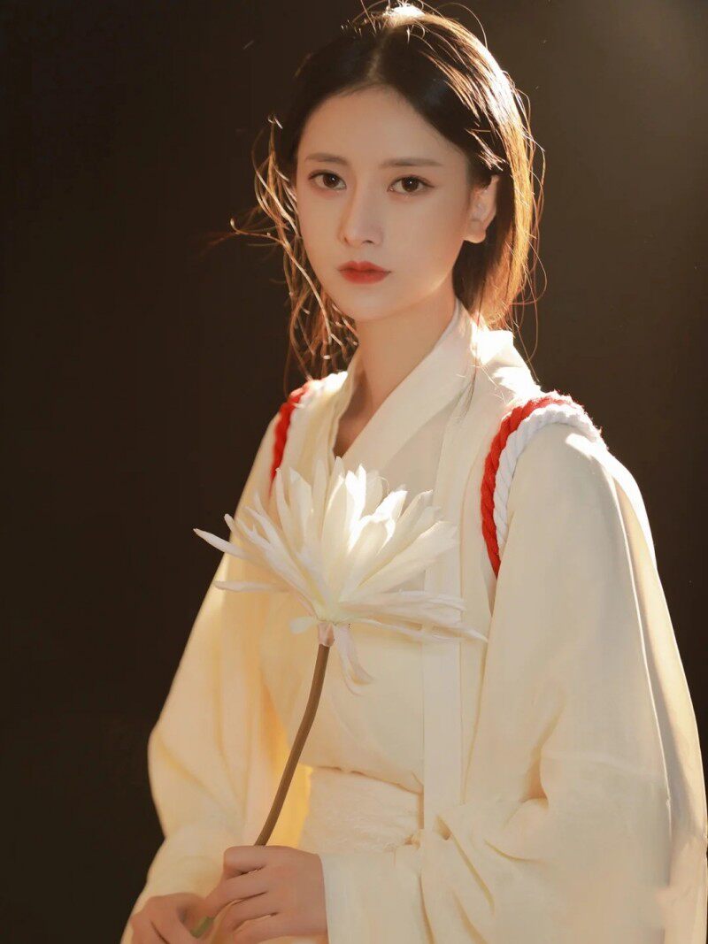 神明少女汉服魏晋写真主题如故仙气古风艺术照民族服装