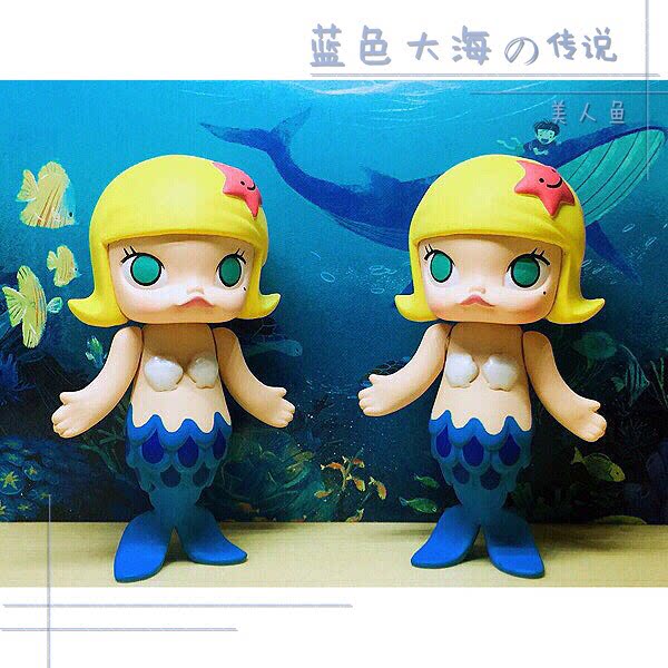 popmart泡泡玛特molly星座系列2盲盒手办公仔娃娃潮玩摆件
