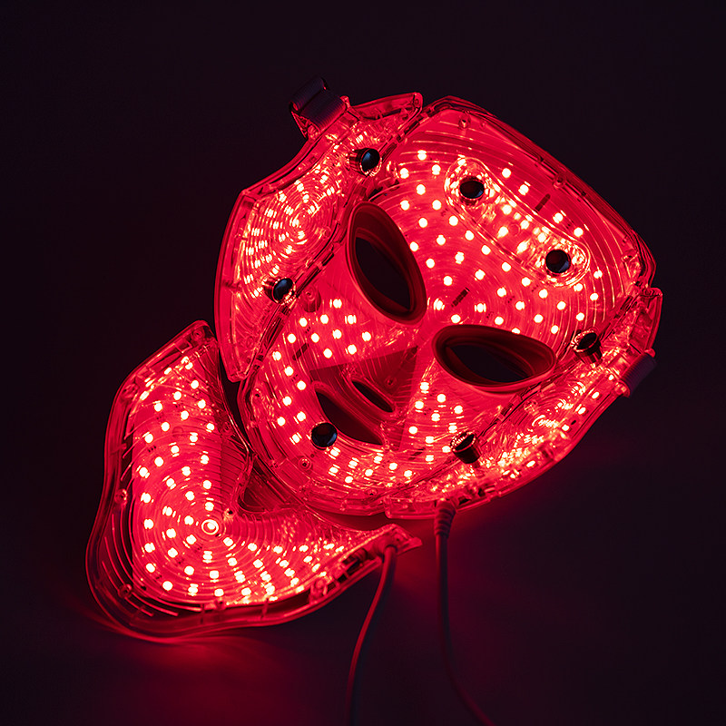 led面罩仪器家用红蓝光彩光美容光子嫩肤仪光谱七彩面罩美容仪器