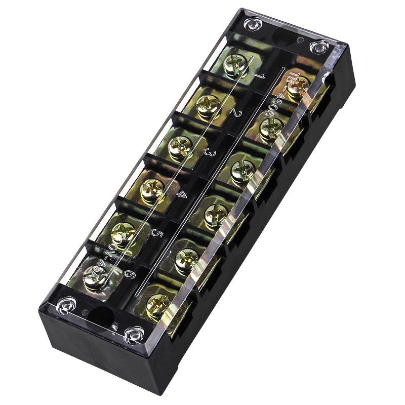 接线tb4506接线端子连接接排端子45a6位组合式电流接线端子