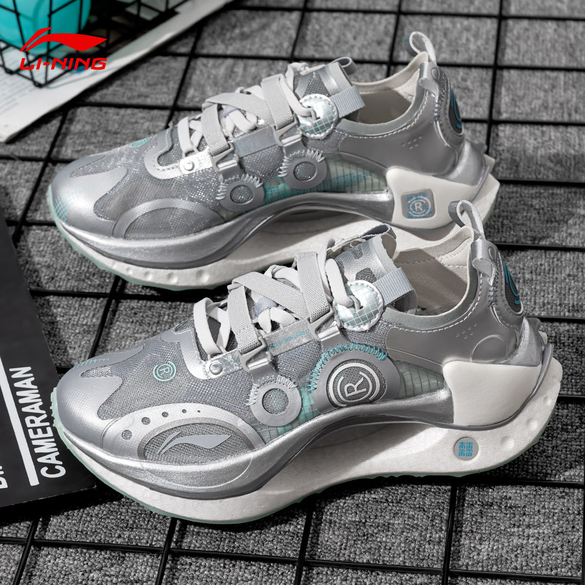 中国李宁绝影crc2022秋季新款走秀时尚男女减震回弹跑步鞋