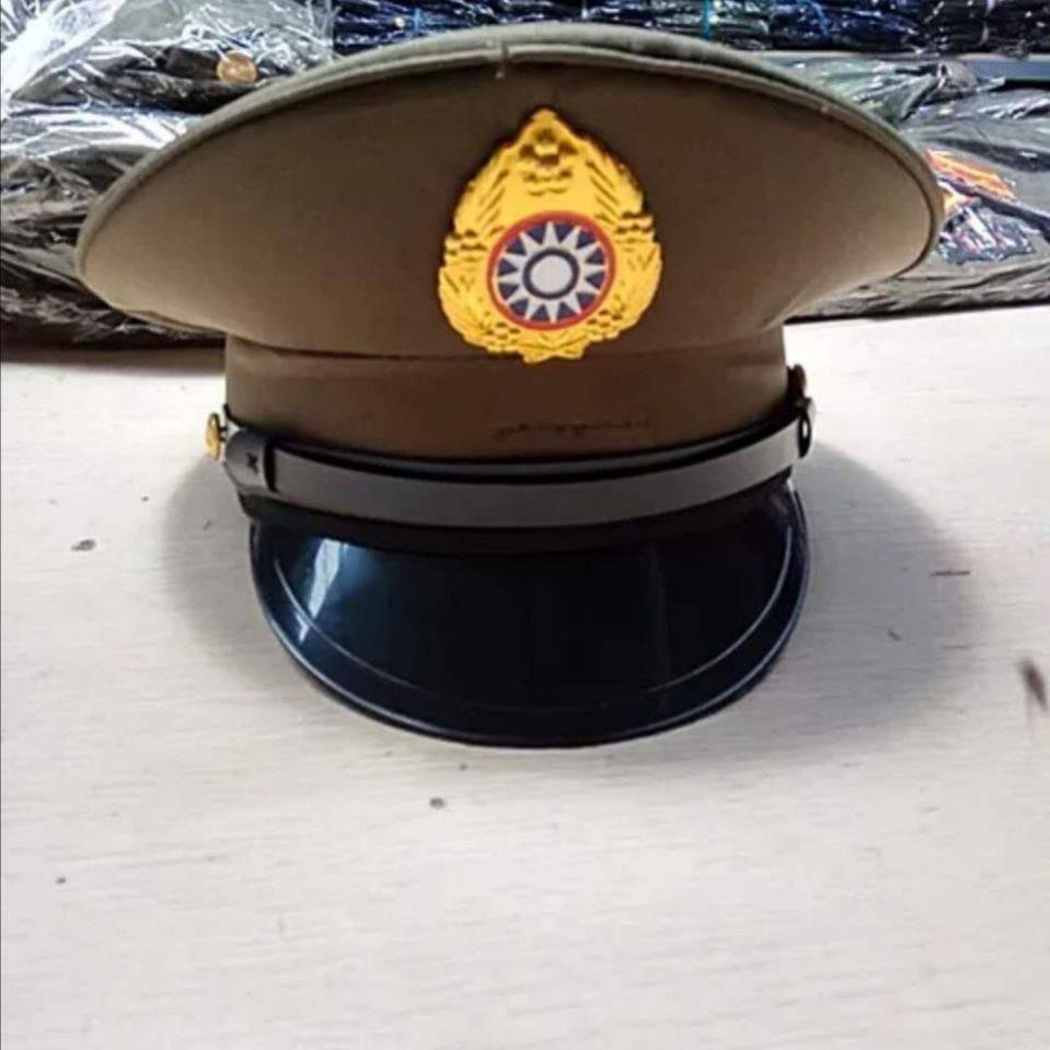 特务帽子表演特工汉奸服装制服国民国民军军官民族服装