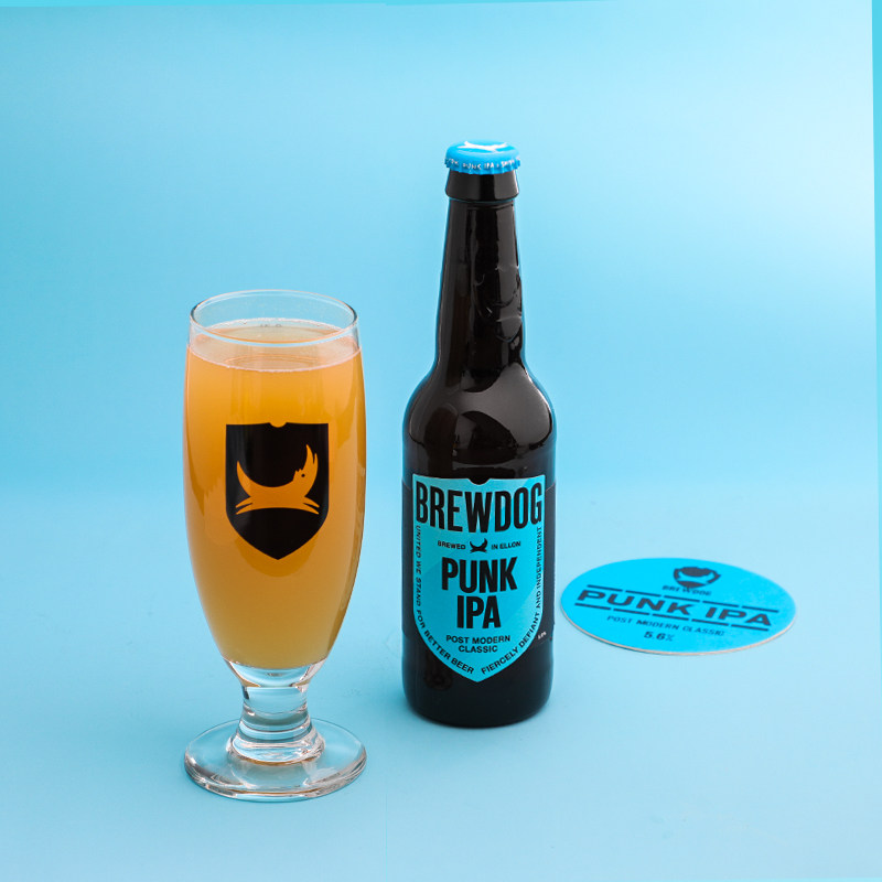 整箱 酿酒狗朋克ipa英式印度淡色艾尔啤酒330ml brewdog_不打折现价