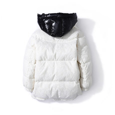 Diamond sequins female white duck down jacket winter coat jacket short paragraph thick warm coat Diamond sequins female white duck down jacket winter coat jacket short paragraph thick warm coat