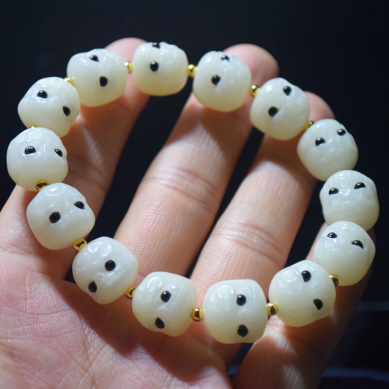 男女手串阴皮菩提阿呆呆呆团菩提子女款爆款手链