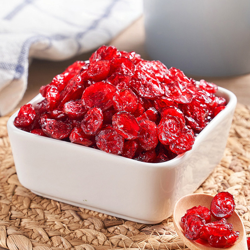 美国克拉农场蔓越莓干500g零嘴曲奇饼干片状蔓越莓干