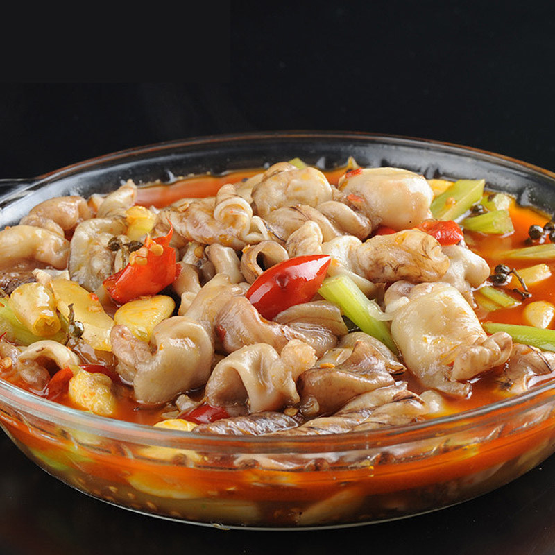 匠心脆鱼肚新鲜巴沙鱼肚冷冻鱼泡鱼鳔鱼胶涮锅火锅食材配菜200g