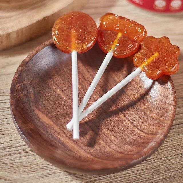 陈皮皮与梨小糖陈皮梨膏棒棒糖24支无添加剂宝宝可吃的糖果零食