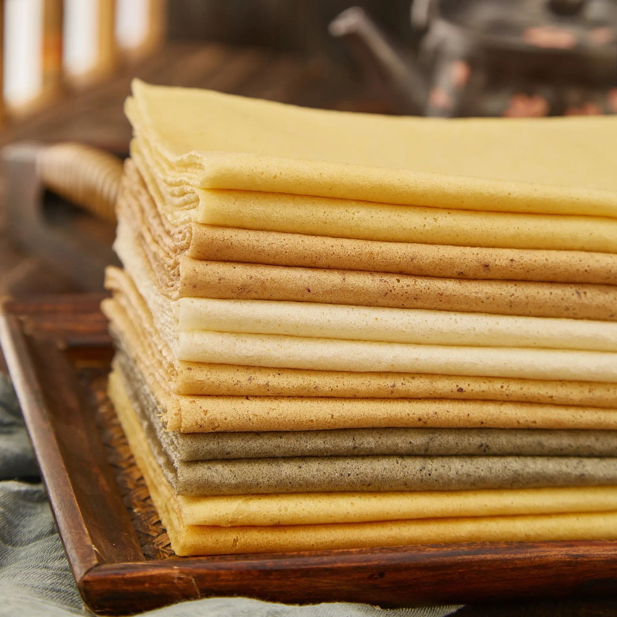 乔家湖手工煎饼小米黑米玉米高粱粗粮卷饼即食手抓饼