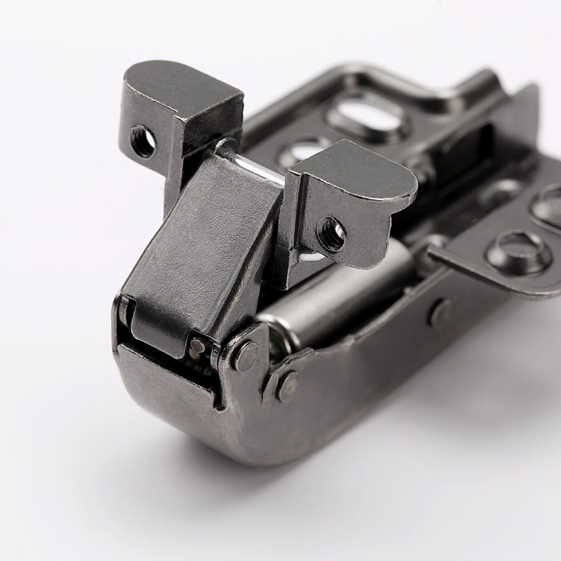 90度转角铝框黑色铰链衣柜铝窗门180度平面直角铰链