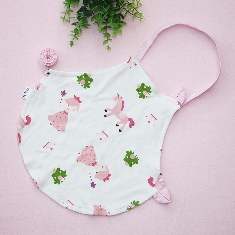 婴儿童夹双层肚脐兜兜 幼儿宝宝纯棉睡觉肚兜 新生儿小孩四季通用