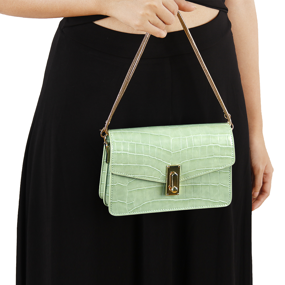 dela夏单肩腋下斜挎包单肩包包女小众新款2021包包女士包袋