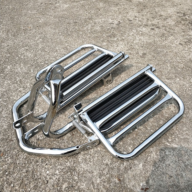 gn1252f太子摩托车侧翻货架改装配件通用濠江hj1258摩托车车架