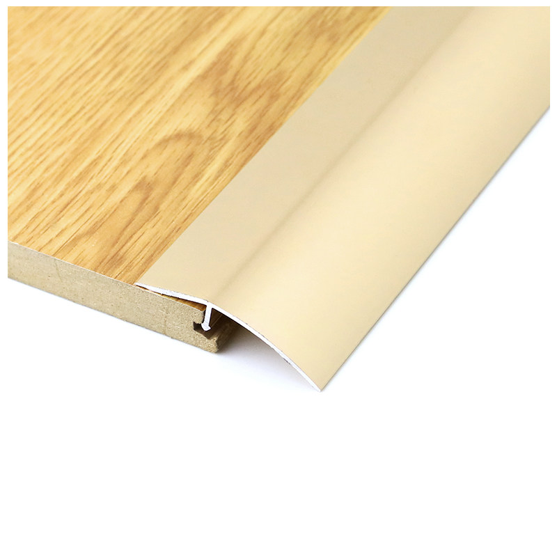 铝合金高低扣条门槛条压边条门口收口过门木地板压条收边条连接缝