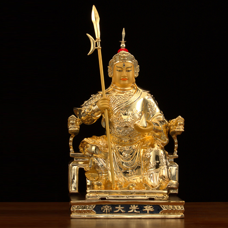 神像五显华光大帝马灵官天君王爷元帅三眼灵光摆件